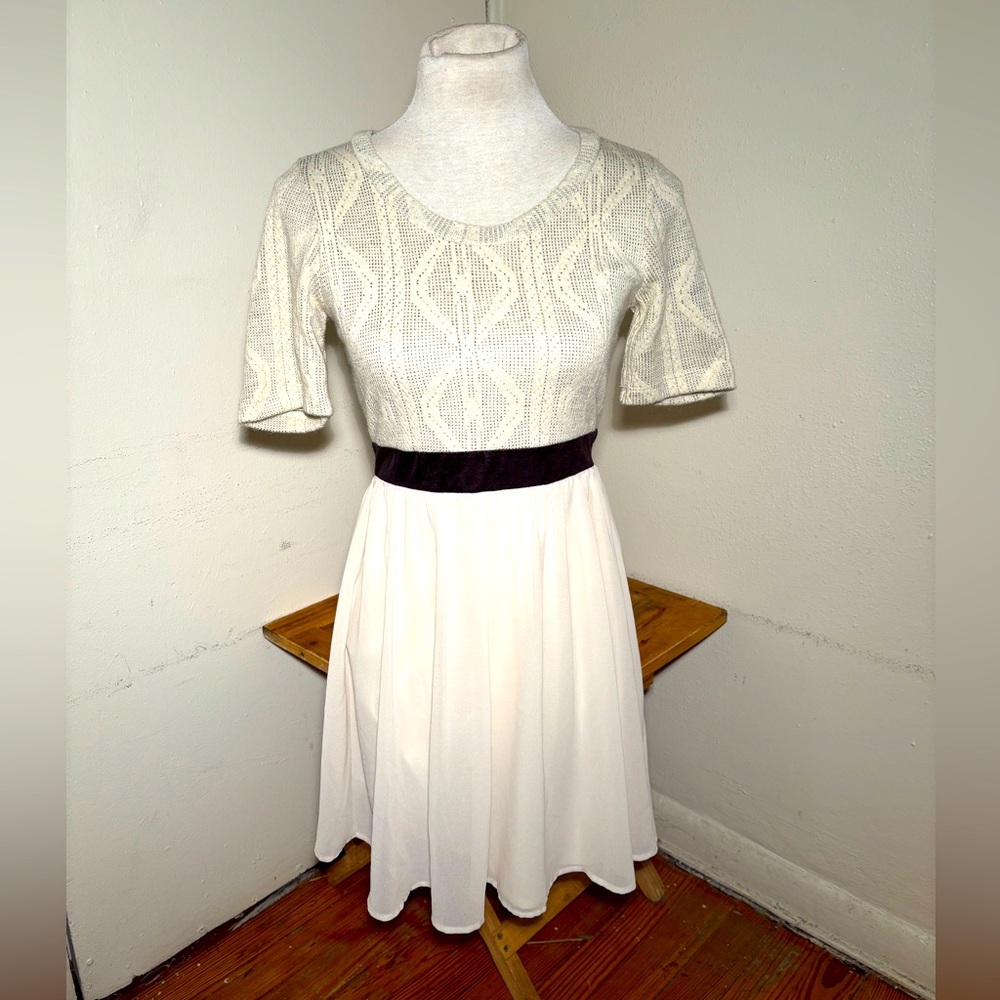 Monteau Mixed Media Dress